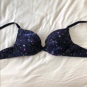 VS pink galaxy bra